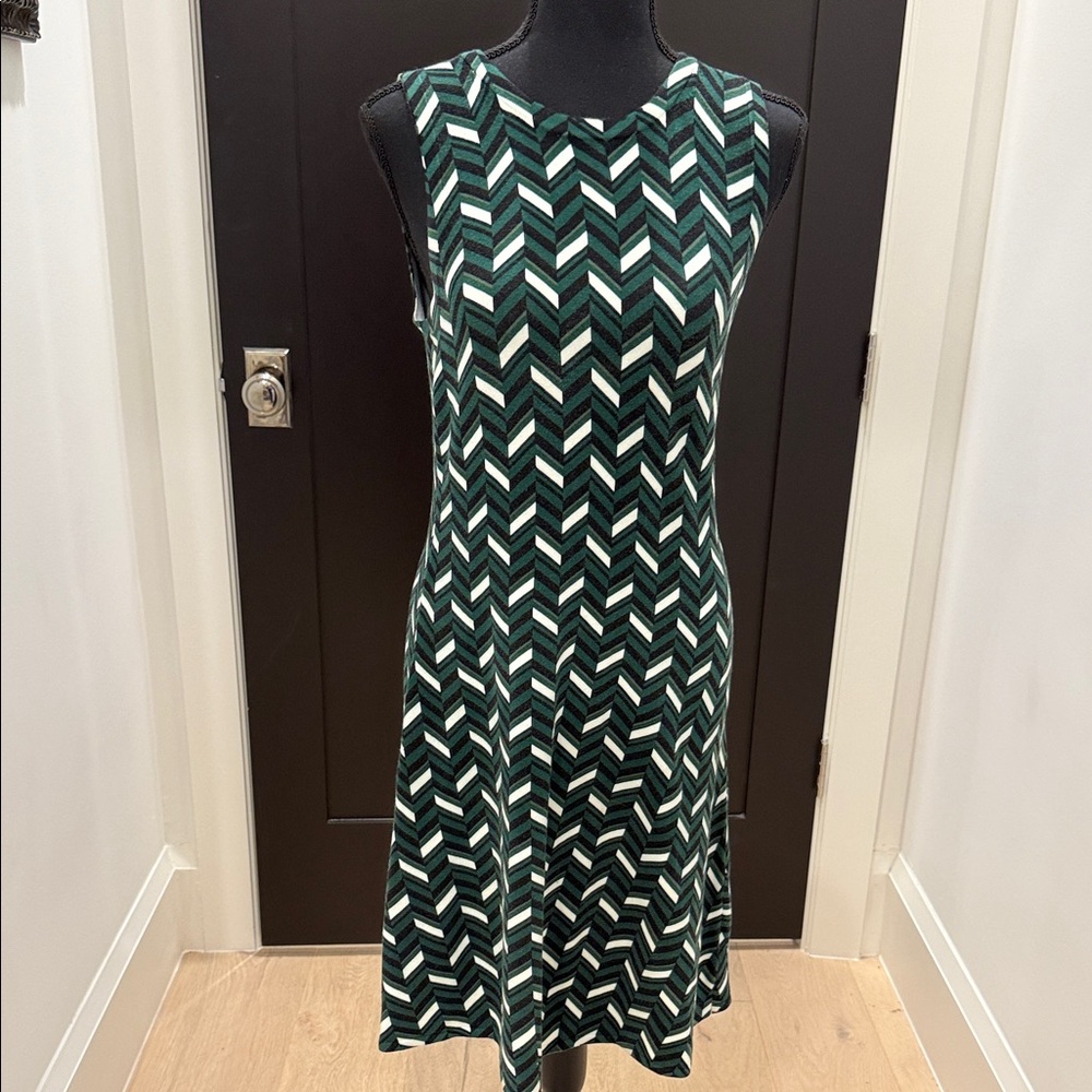 MICHAEL Michael Kors Chevron Patterned Midi Dress